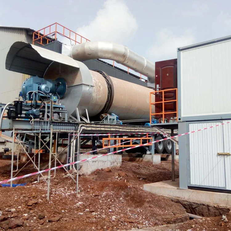 Сушильное Оборудование 40TPH Мобильная сушильная система