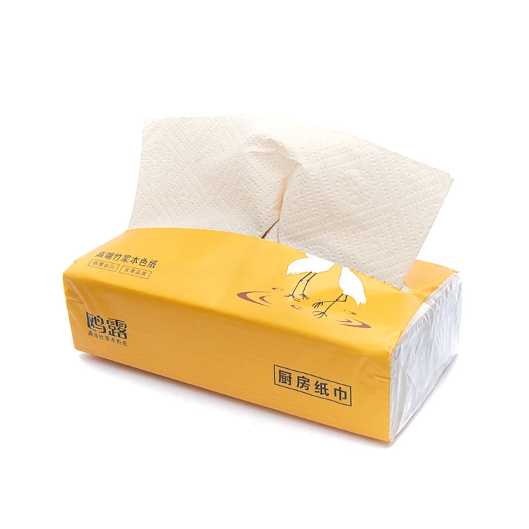 Wholesale cheap disposable kitchen tissue paper oil absorb kitchen paper towel