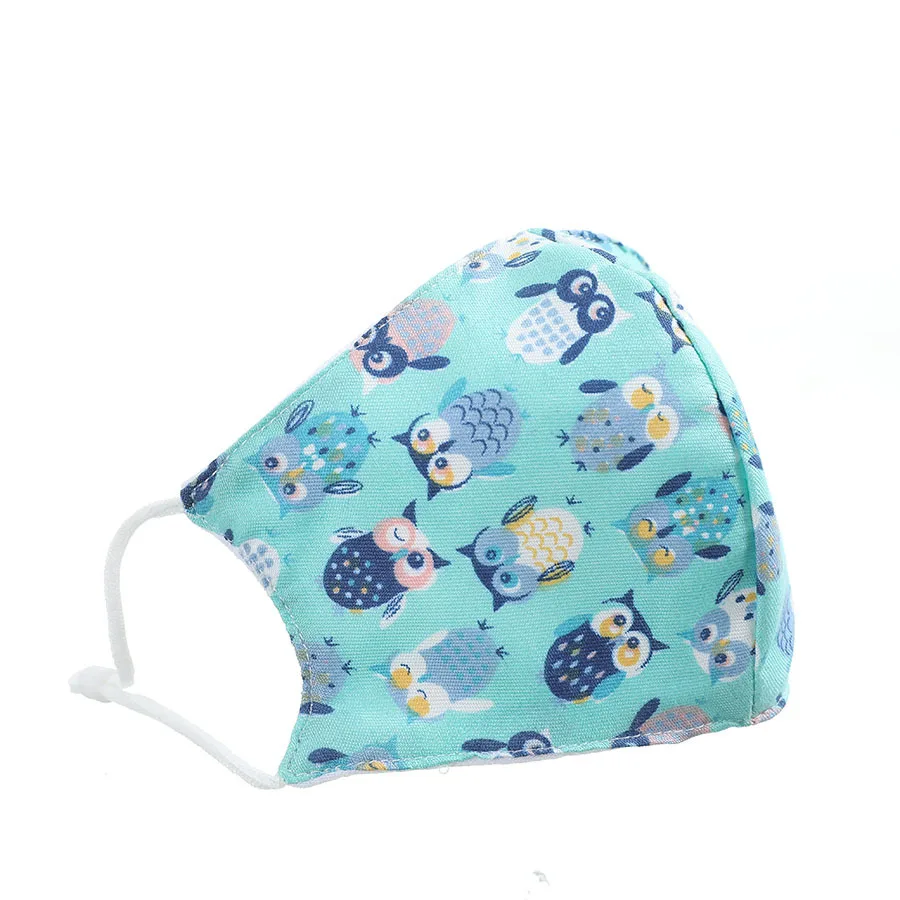 
Модная защитная маска для лица унисекс, Пылезащитная хлопковая детская маска для рта с регулируемым мостиком 