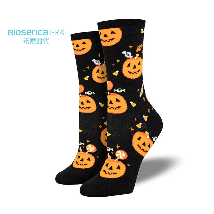 Bioserica Era 2024 Halloween crew socks winter women socks for women casual socks high quality