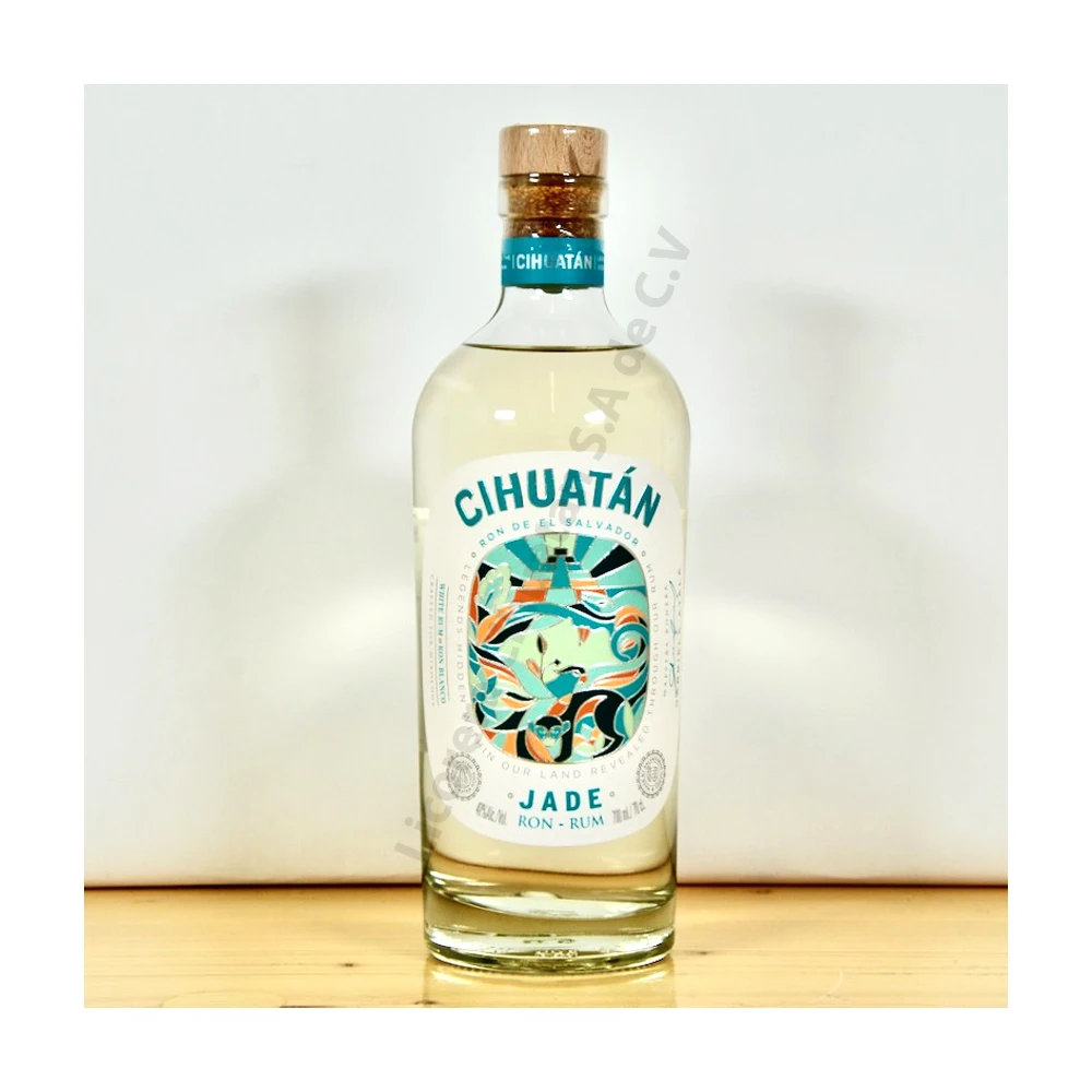 Crafted in Homage to the Mayan Muse Wholesale Cihuatan Jade Rum from El Salvador embodies the Allure of Ancient Artistry