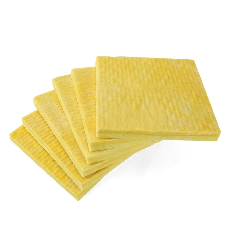 Glass Wool Insulation Sound Insulation Board Floating Building Floor Exterior Wall Rock Wool Pipe Insulation Acoustical Material