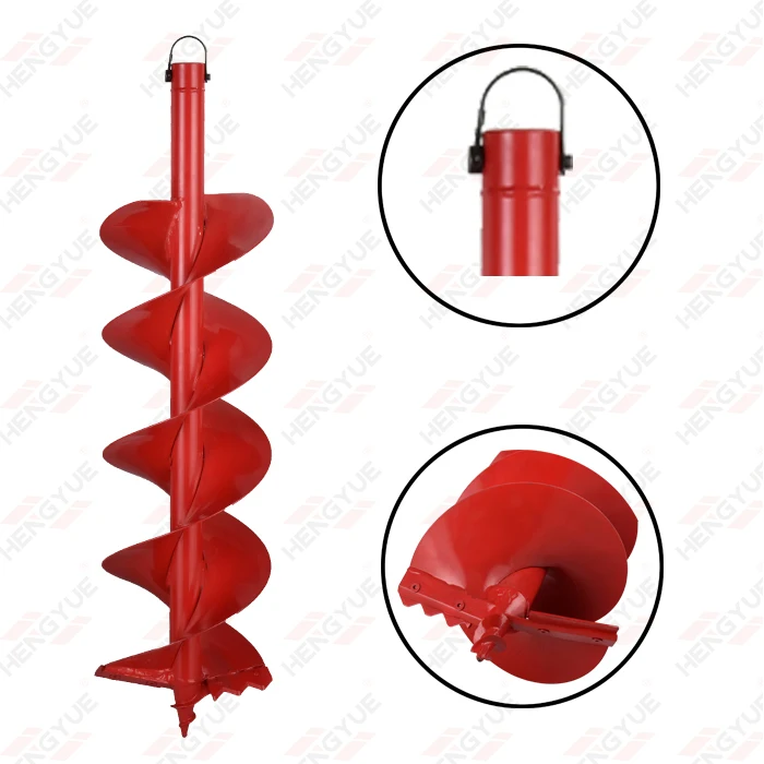 Planting Earth Auger       Digging Spiral auger Bit For ground Drill machine    Spiral earth auger bit