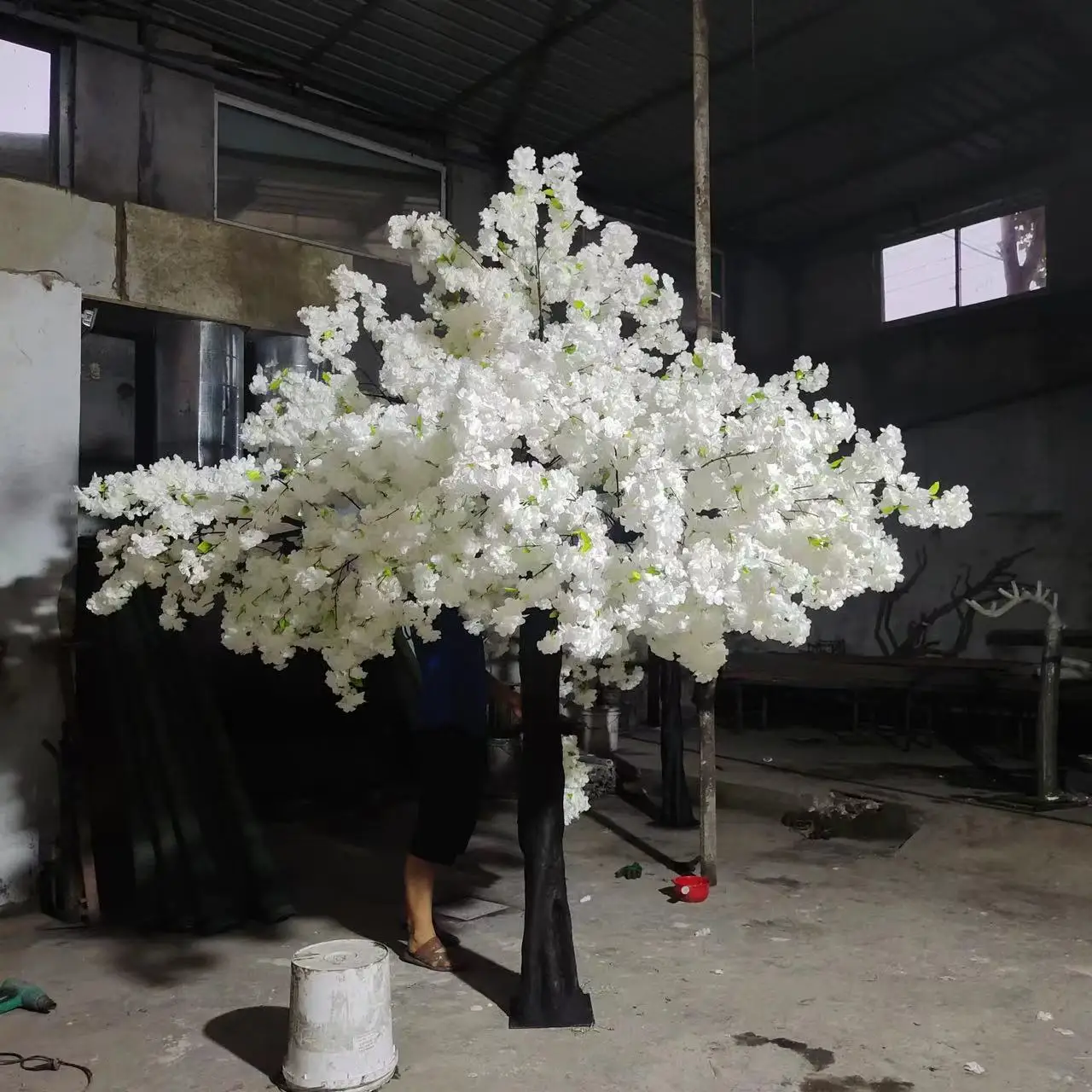 Wedding Table Centerpiece Ornament Tree Silk Artificial Cherry Blossom Tree