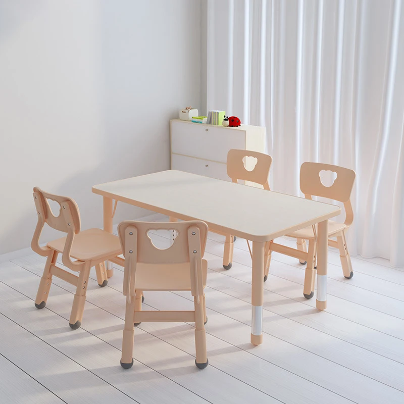 Ekintop Kids Daycare Center Wooden Furniture Kindergarten Wooden Furniture Wooden Table For Sale