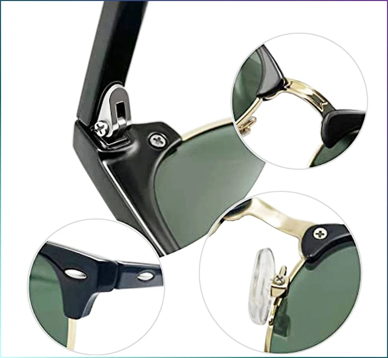 Anti Ray Filter Metal Stainless Steel Ready Optical Frame Eyeglasses Fashion Eyewear Blue Light Blocking Glasses