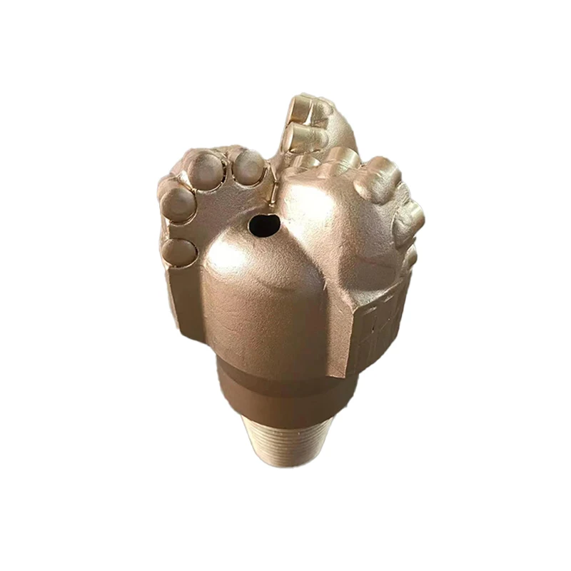 PDC arc angel drill bit with  3 wings  pdc arc drill bit for hard rock formulation drilling