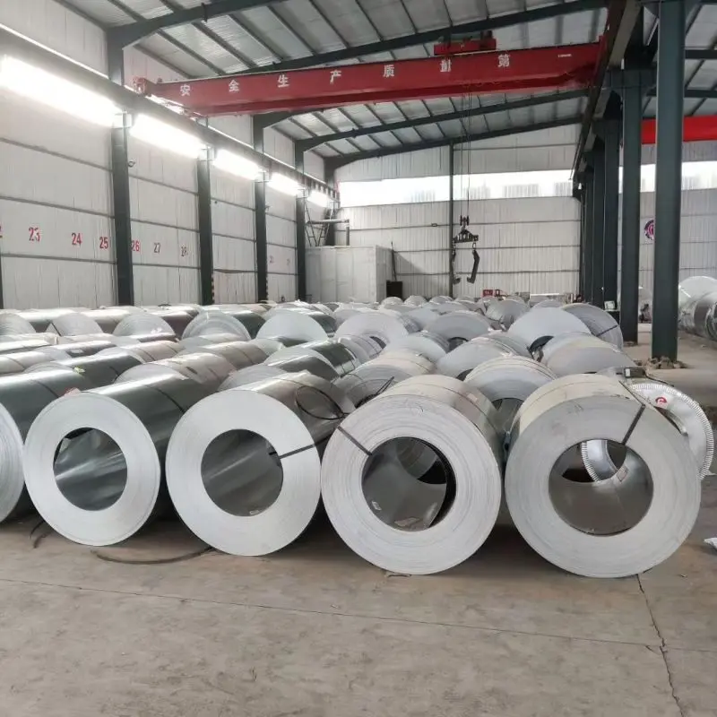 AZ50 galvalume slitted coils anti fingerprint 0.45mm aluzinc galvalume steel coil for construction material