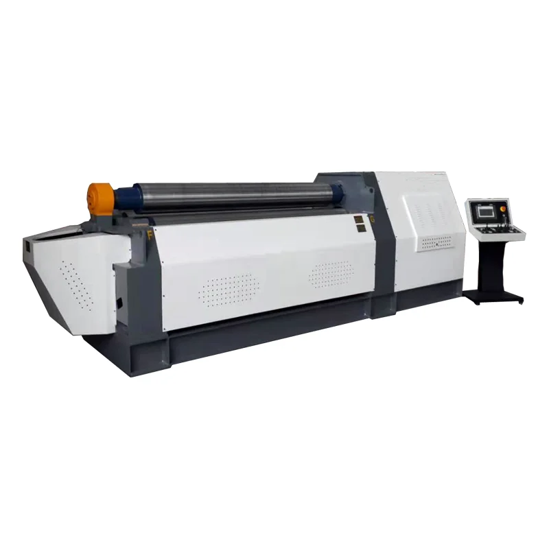 High Efficiency CNC Iron Sheet Bender 4 Roller CNC Plate Bending Machine/Rolling Machine By Professional Supplier In Best Price