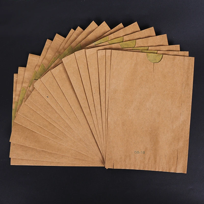 Water proof anti insect nursery fruit flower wrapping paper bag protection mango grape growing paper bag for fruit tree grow