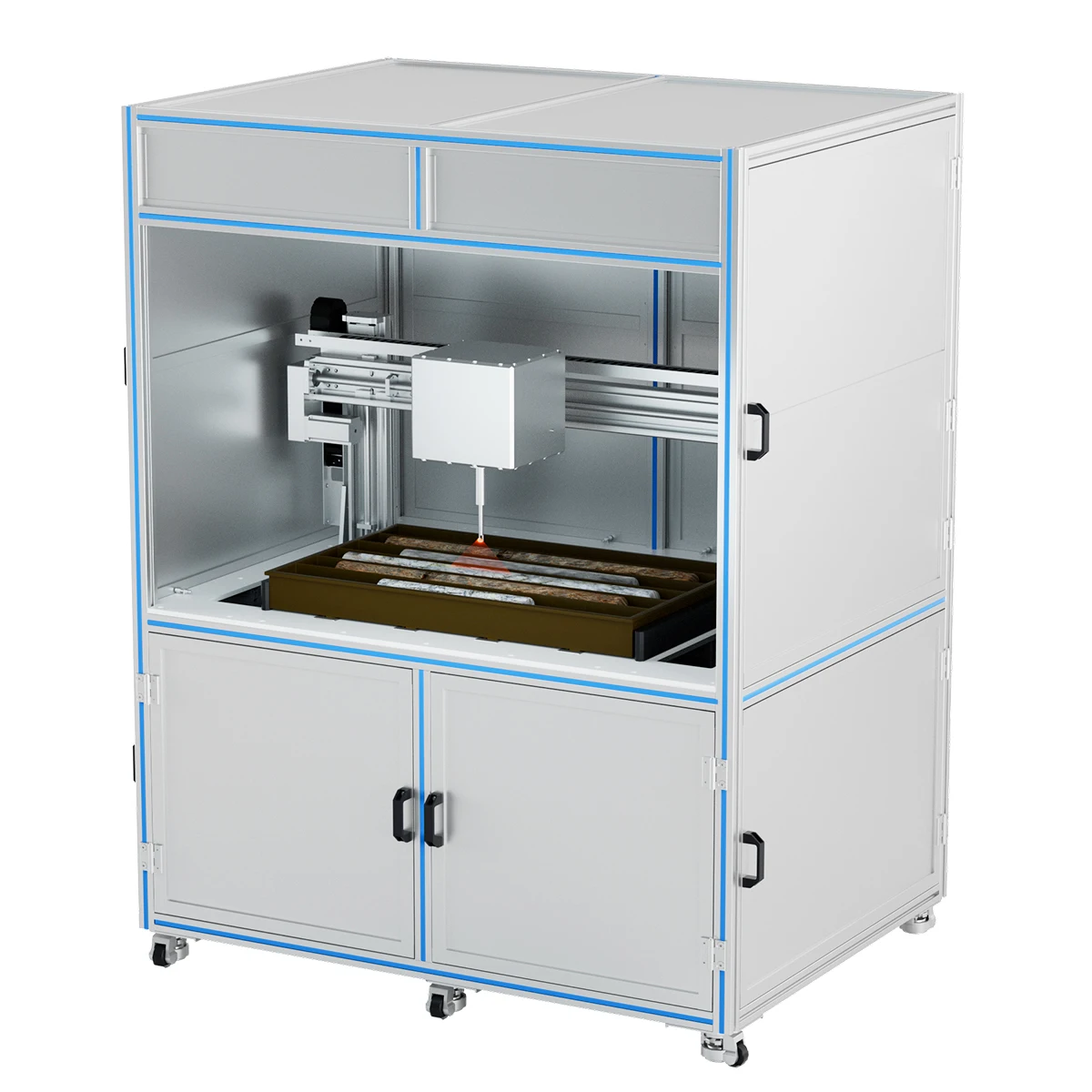 Gemho Table Type mining machinery engineering Geological Rock Core Multi-spectral Scanner
