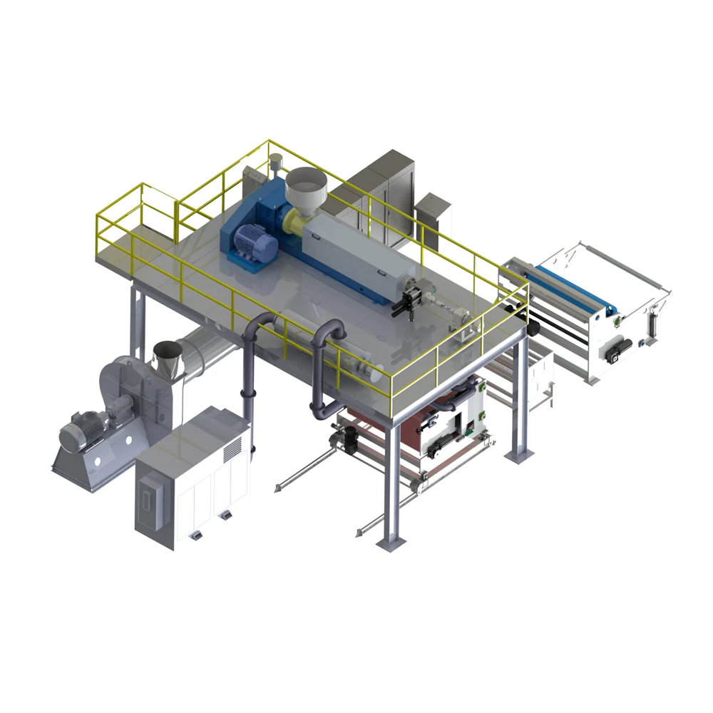 
S/ss Spunbond Nonwoven Fabric Making Machine Pp nonwoven fabric winder machine guangzhou nonwoven bag making machine 