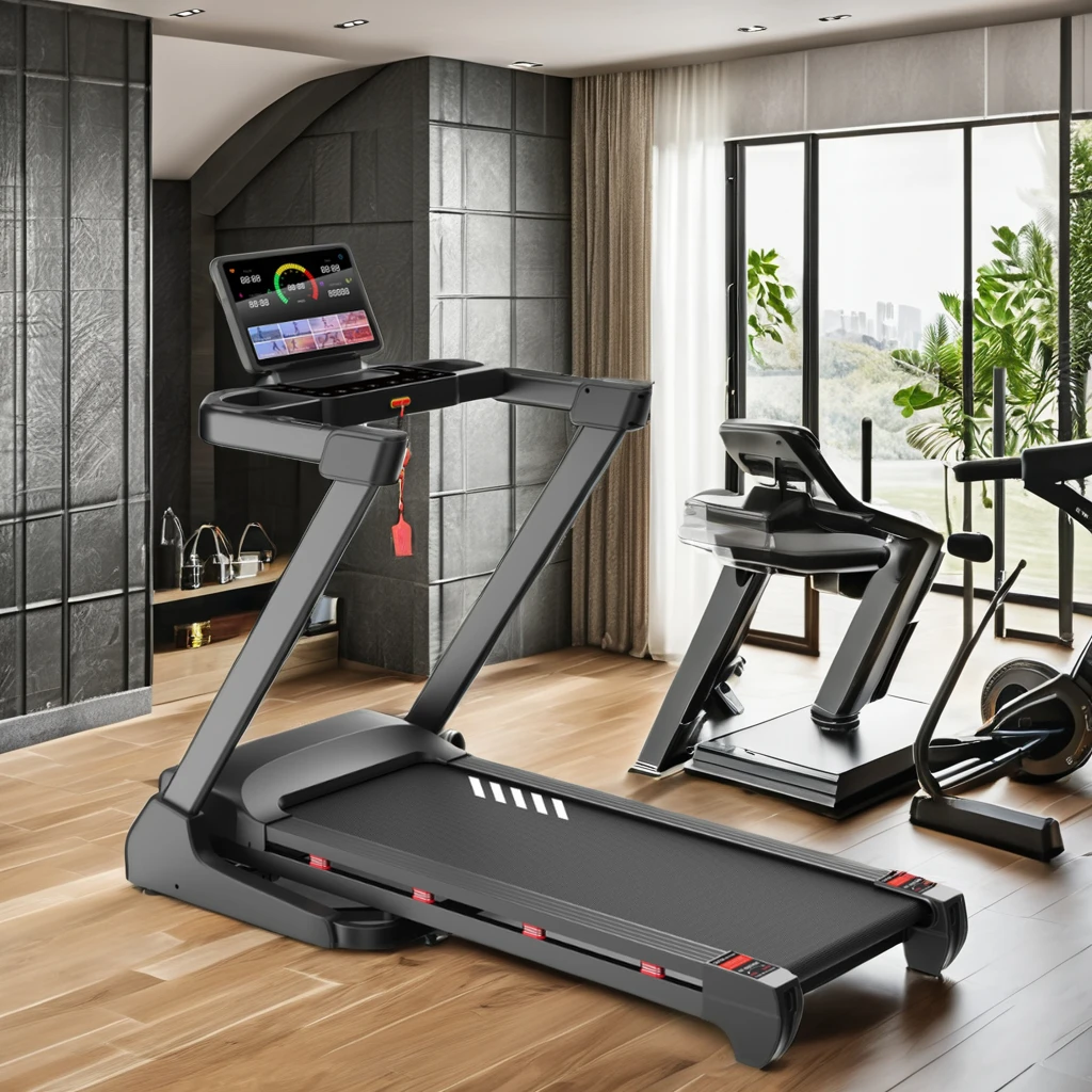Kstar New Design East Motorized Treadmill Foldable LED Screen Running Machine Electric Walking Pad Home Gym Commercial Treadmill