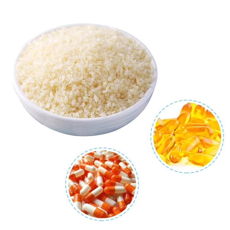 Capsules Use Bovine Bone Halal Gelatin