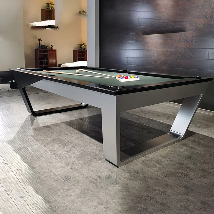 Custom design high quality slate bed 7ft / 8ft / 9ft modern luxury restaurant indoor and outdoor billiards table