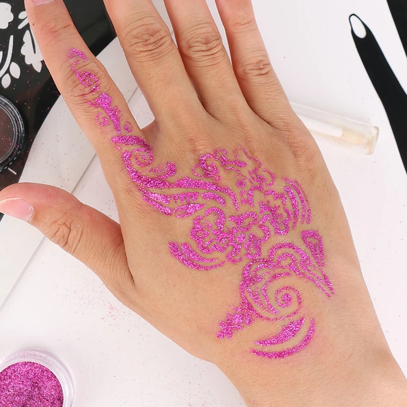 cosmetic grade 1kg make up lip chameleon pigment paint Henna tattoo glitter eyeshadow palette kit