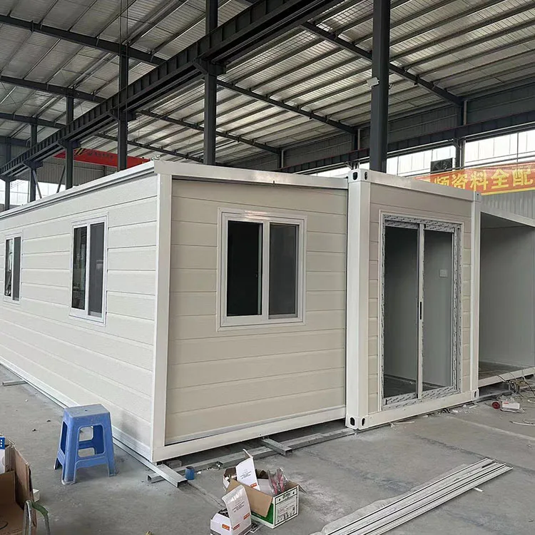 Extra Wide Expanding Container House Modular House 20ft 40ft Australia Expandable Folding Container House