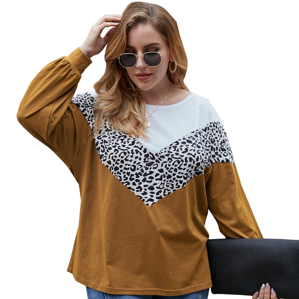
2021 Hot Sale ladies o-neck jumper plus size Knitting sweater top woman 