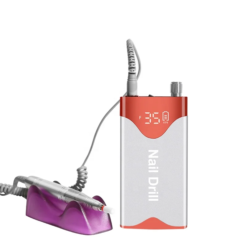 Professional Brushless Motor Nail Drill Nail File Gel Remove Electric Nail Drill 35000 RPM