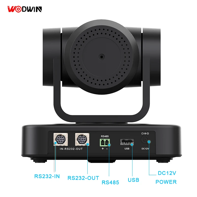 WODWIN USB Full HD PTZ Video Conference Camera with 3X zoom for teleconference