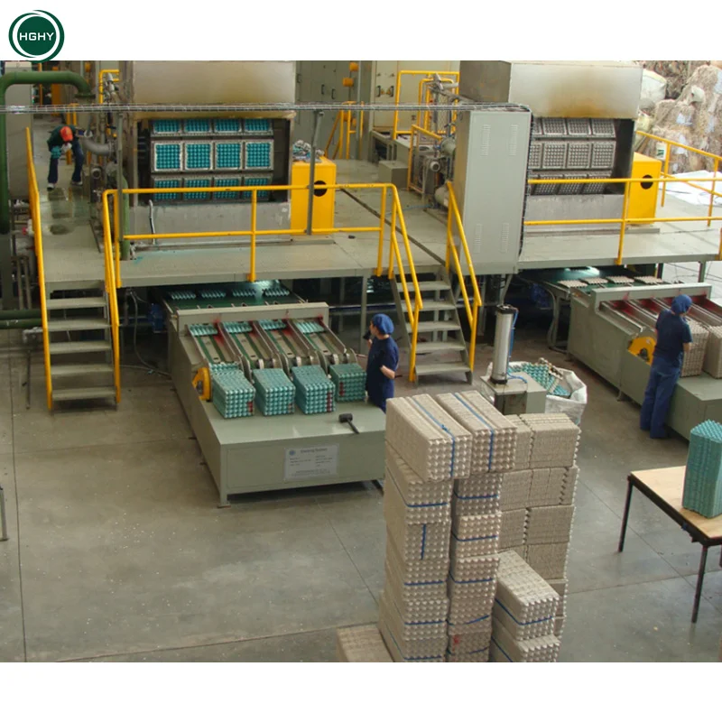 
small egg dish making machine | semi-automatic paper egg tray molding machine 