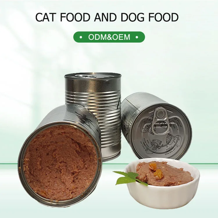 Natural Fresh Healthy Special Wet Dog Food Canned Halal Irresistible Taste Wet Food Cat Can wholesale canned cat food