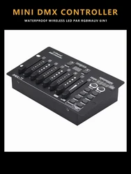 72 Channel Mini DMX Controller can Control 6 Set of Light Controller