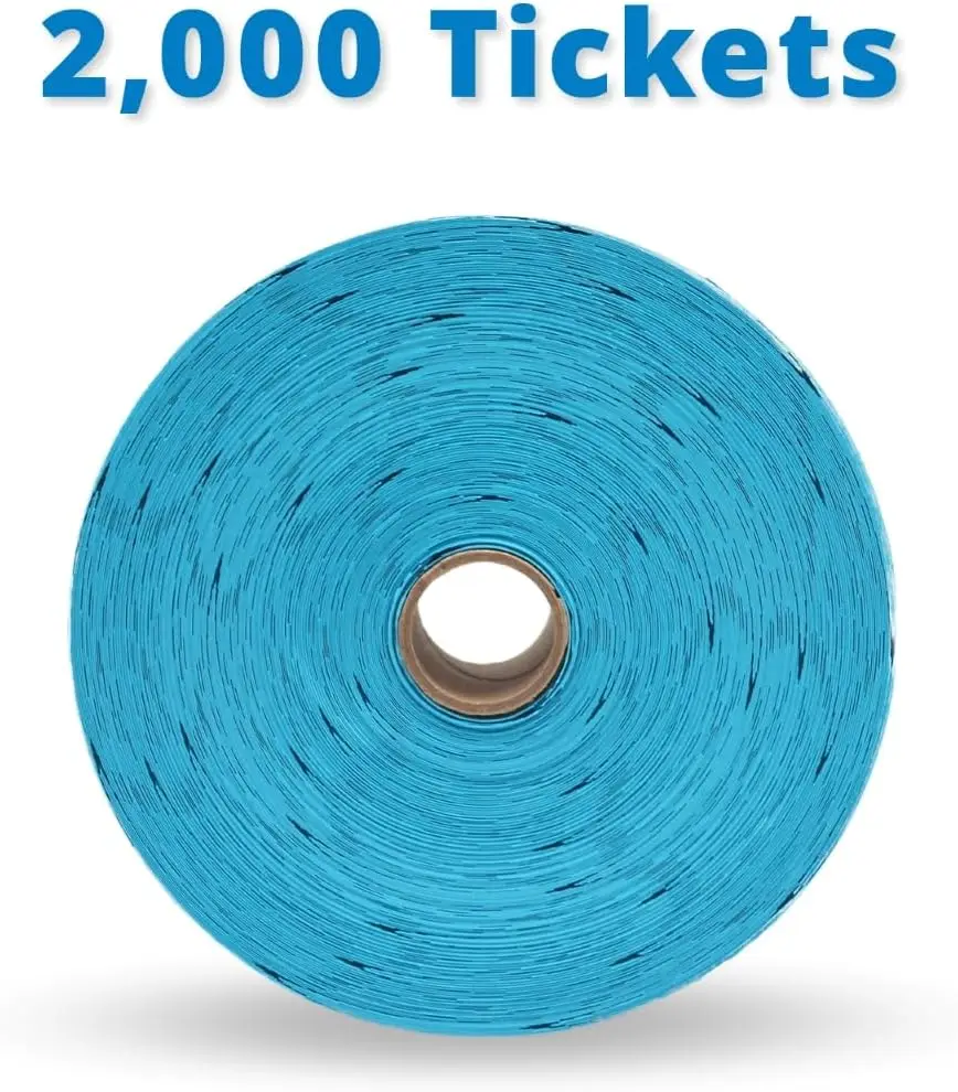 Custom 1000 tickets per roll raffle tickets double cheap prices raffle ticket roll