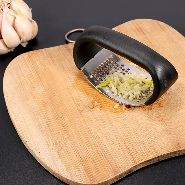 Amazon Hot Garlic Press Rocker Factory Wholesale Garlic Squeezer  Stainless Steel Garlic Press