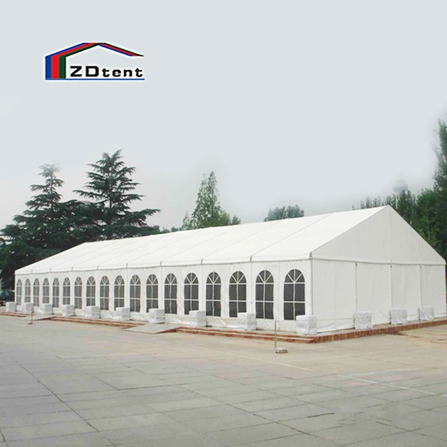 White pvc fabric canopy tent outdoor waterproof 200 seater party tent