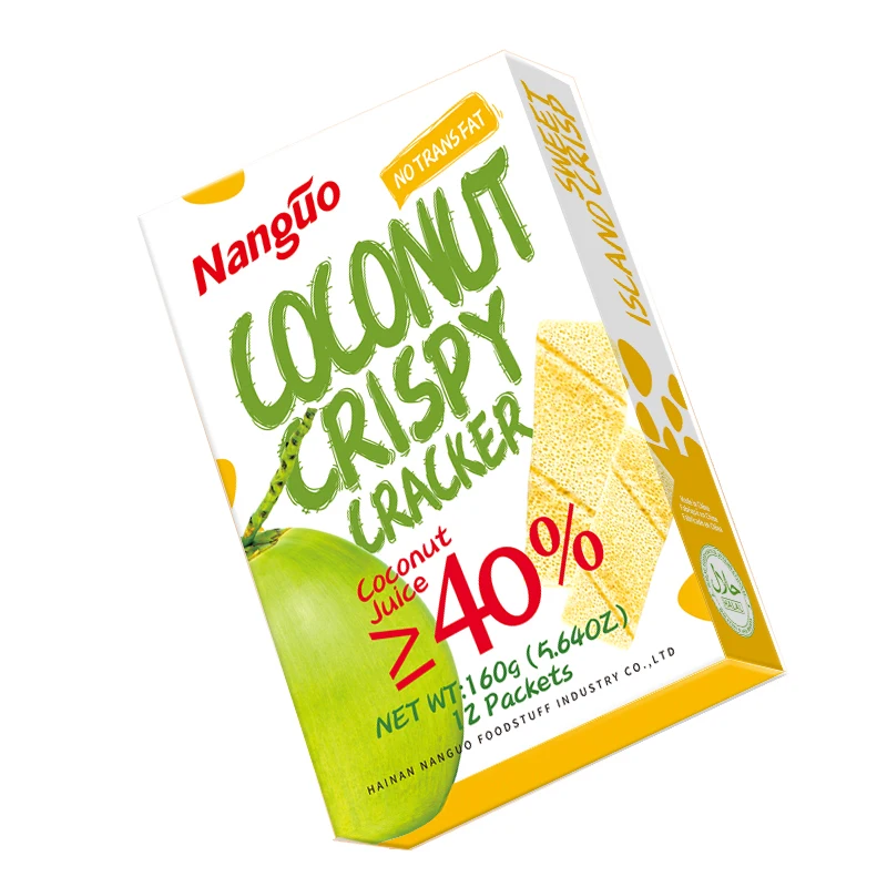 Хрустящие крекеры из кокоса, милое печенье