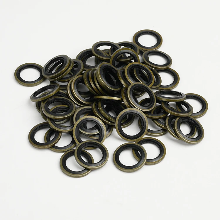 Bonded seal composite gasket standard British combination gasket German standard adhesive seal gasket