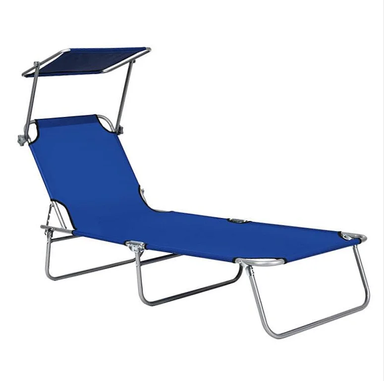2020 cheap foldable beach bed sunbed
