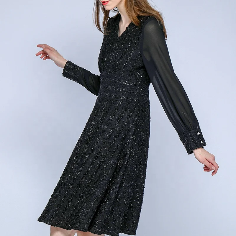 Huiquan Cut Out Dress Pattern Premium Day Home 2021 Wrap Form Legs In Casual With Belt Free Size Mid For Lady