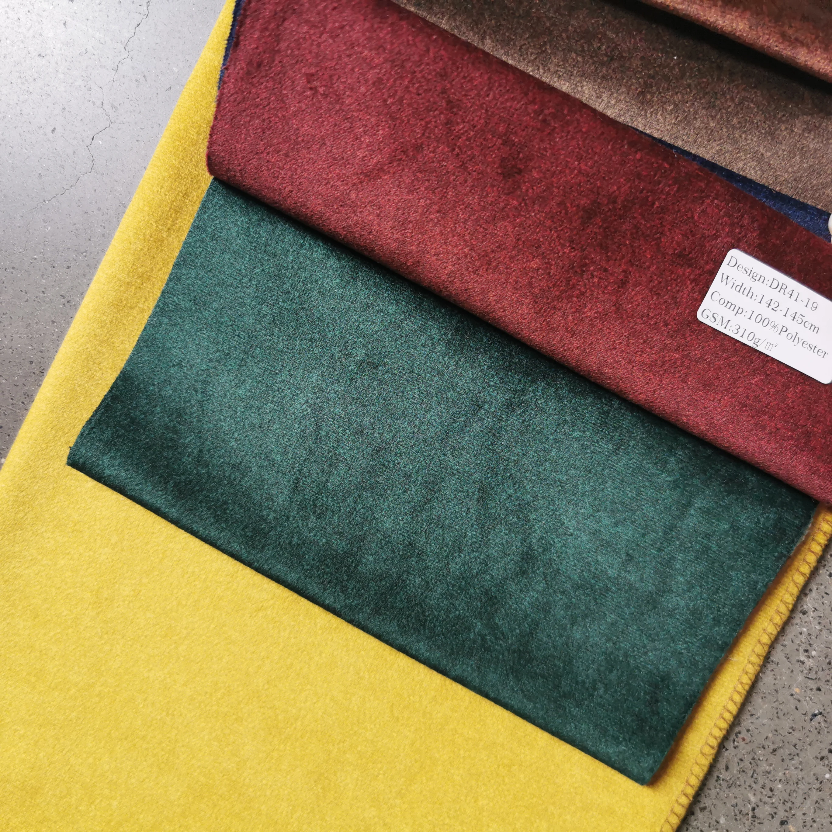 Wholesale Quality 2021 fabric Velvet Print Textile Polyester Custom Fabric Digital