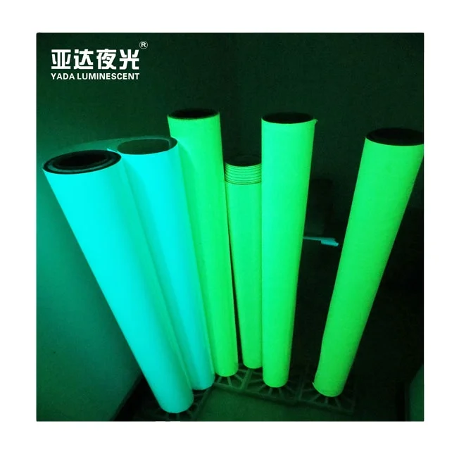 
Photoluminescent vinyl film Printable 