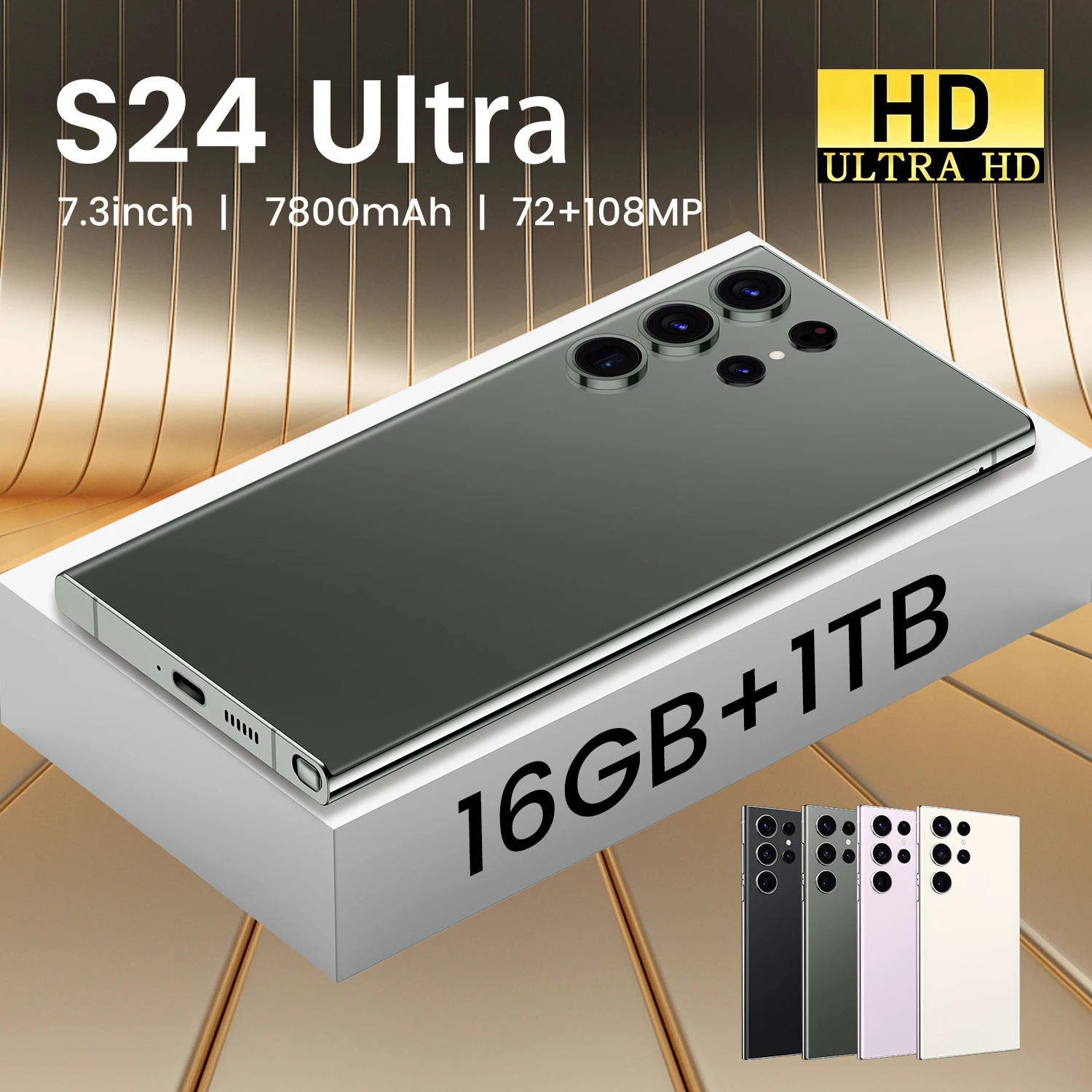 2024 оригинальный Android 13 0 s24 ultra телефон Смартфон 16 + 1 ТБ мобильный 7 3 дюймов сотовый 5G смартфон 3G & 4G