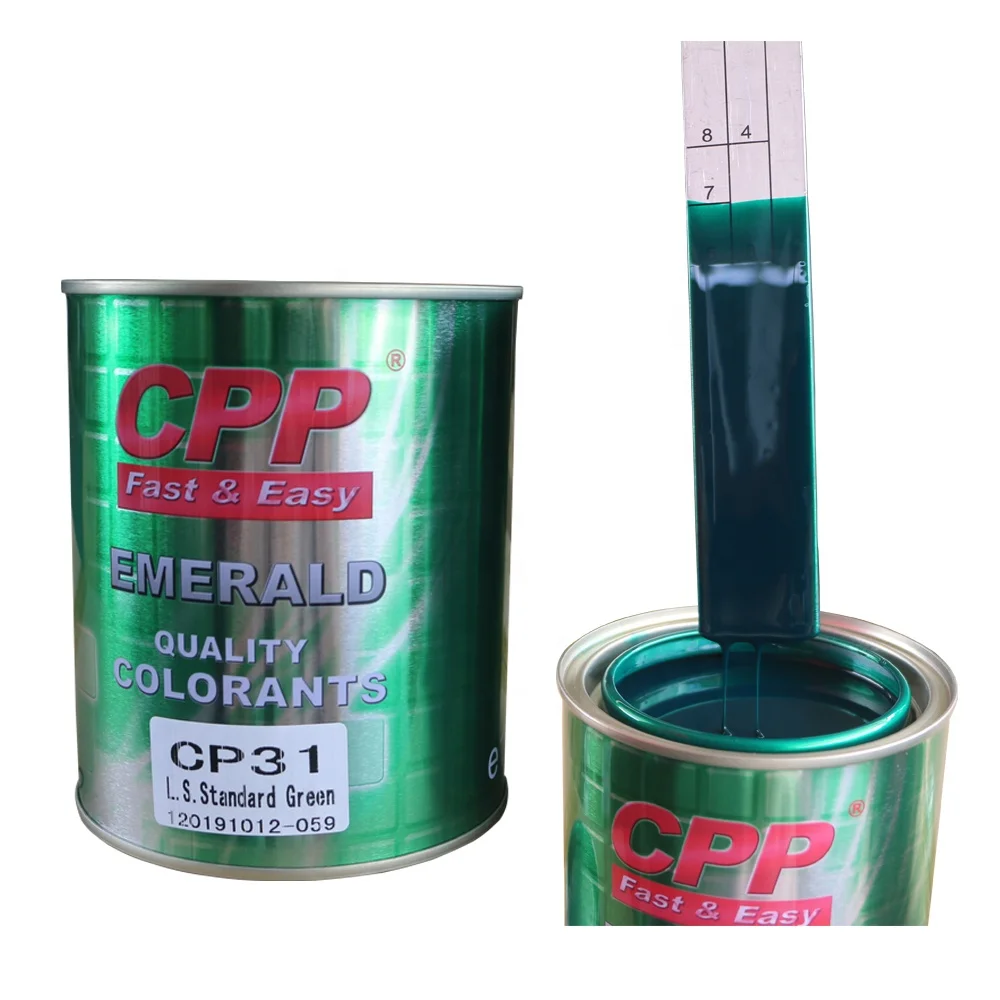 H.S. 1K/2K Tint Automotive Acrylic Paint Tinting Colors for Paint