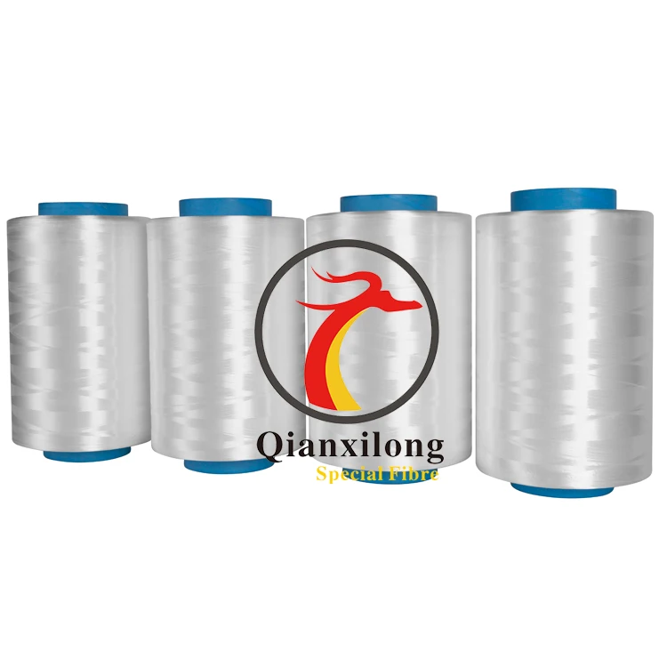 QianXiLong UHMWPE/HPPE/HDPE волокно для производства океанического кабеля/линии/кабеля/плетеной веревки