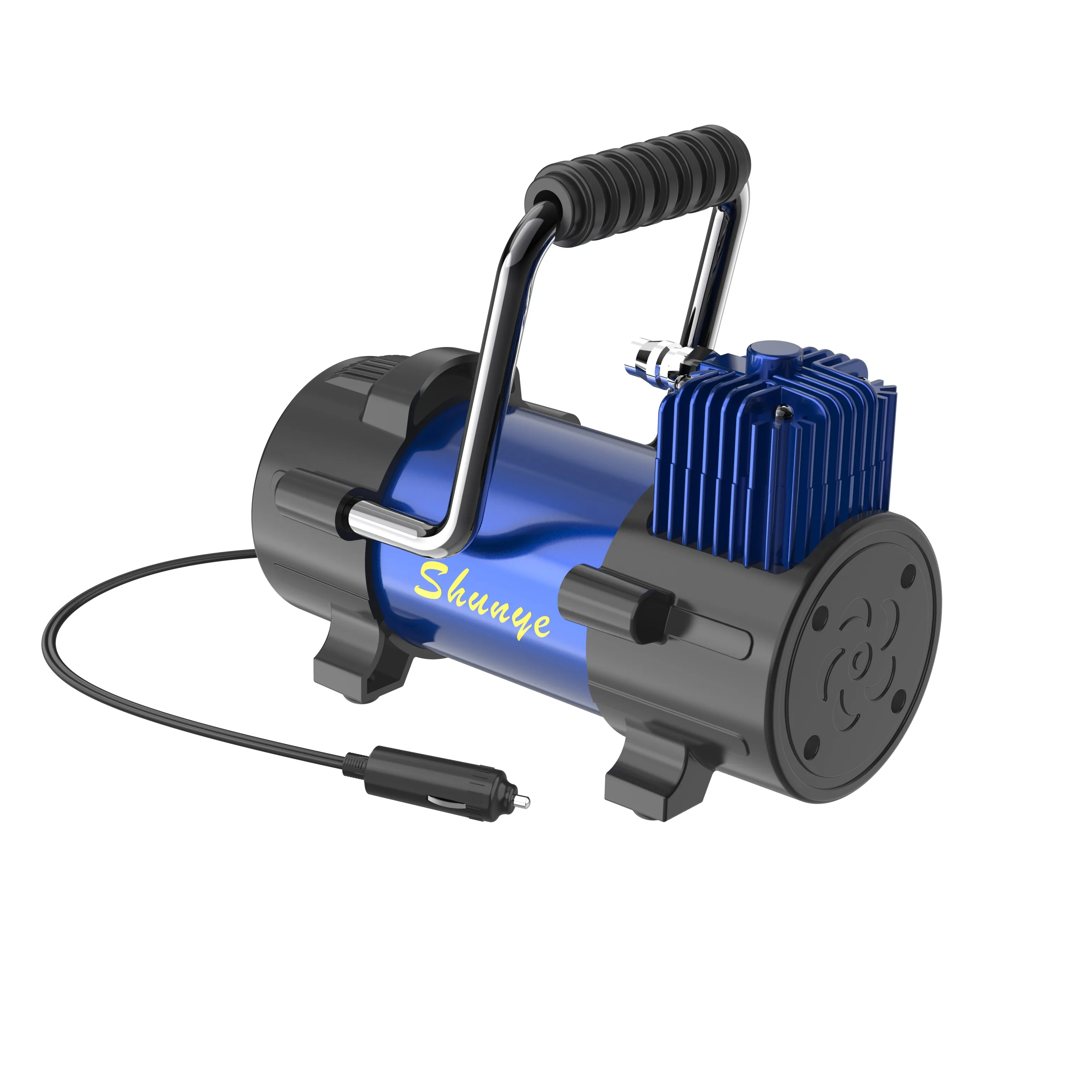 Hot Sale  Metal Auto inflation Mini DC 12V Portable Car Tire Air Compressor Pump Tyre Inflator for Cars