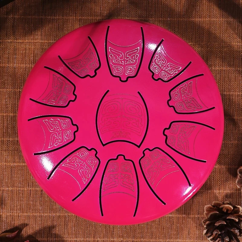 6 inch steel tongue drum Ethereal Drum 11 tone Hand drum musical instrument