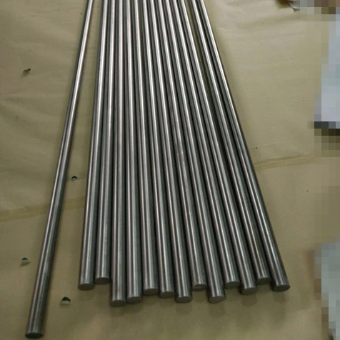 Ground pure tungsten rod