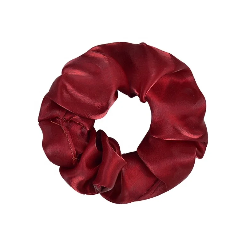 E-Magic производитель резинки для волос из 100% полиэстера резинки для волос атласная лента тканевые резинки для волос для девочек