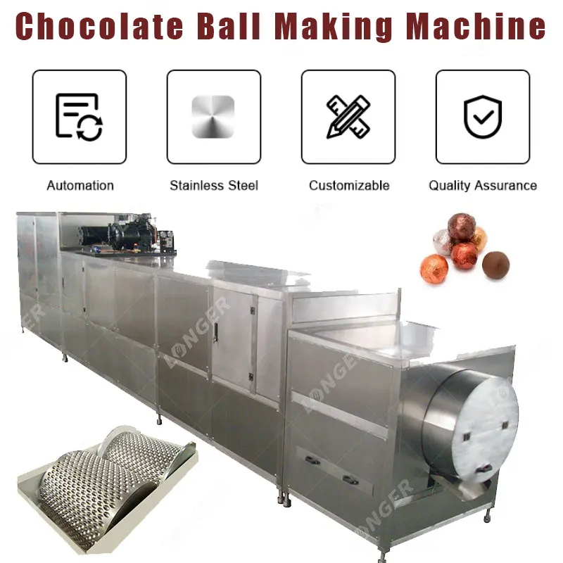 Small Chocolate M&M Smarties Ball Making Machine