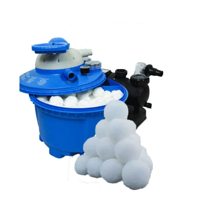 Swimming Pool 700G Replace Sand Water Filter Fiber Ball Filter Media  For Water Cleaning