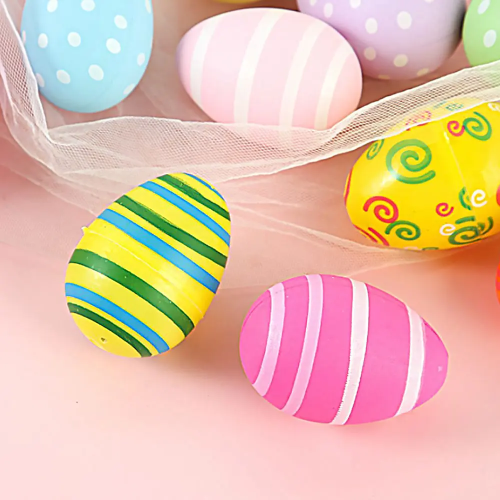 1pcs Foam Happy Easter Party Egg Bunny Bird Hanging Eggs Ornament Party DIY Christmas Accessories Party Decor