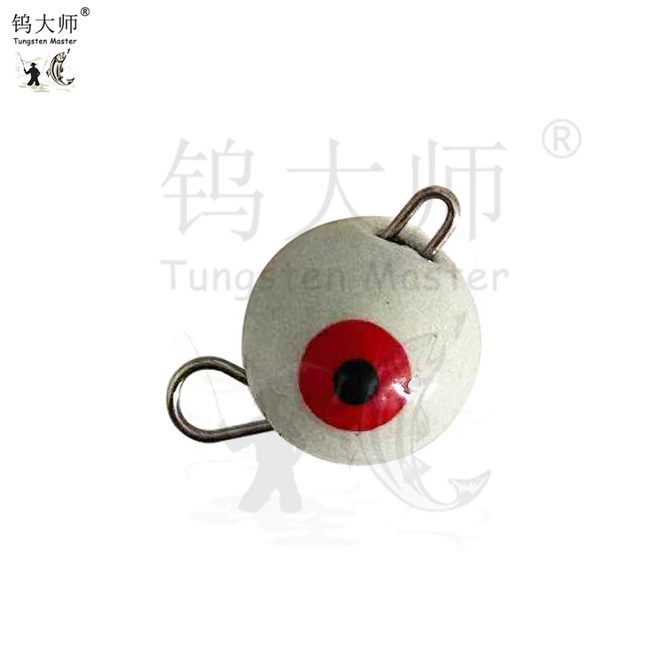 High Quality Manufacturer Direct Supply Fishing Accessories Tungsten Night Glow Fishing sinkers