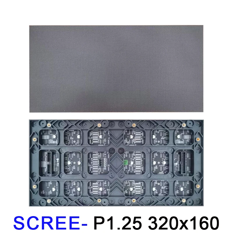 Цифровой дисплей 320x160 мм gob светодиодный модуль P1.2 P1.5 P1.8 p2 Крытый видео настенный p1.25