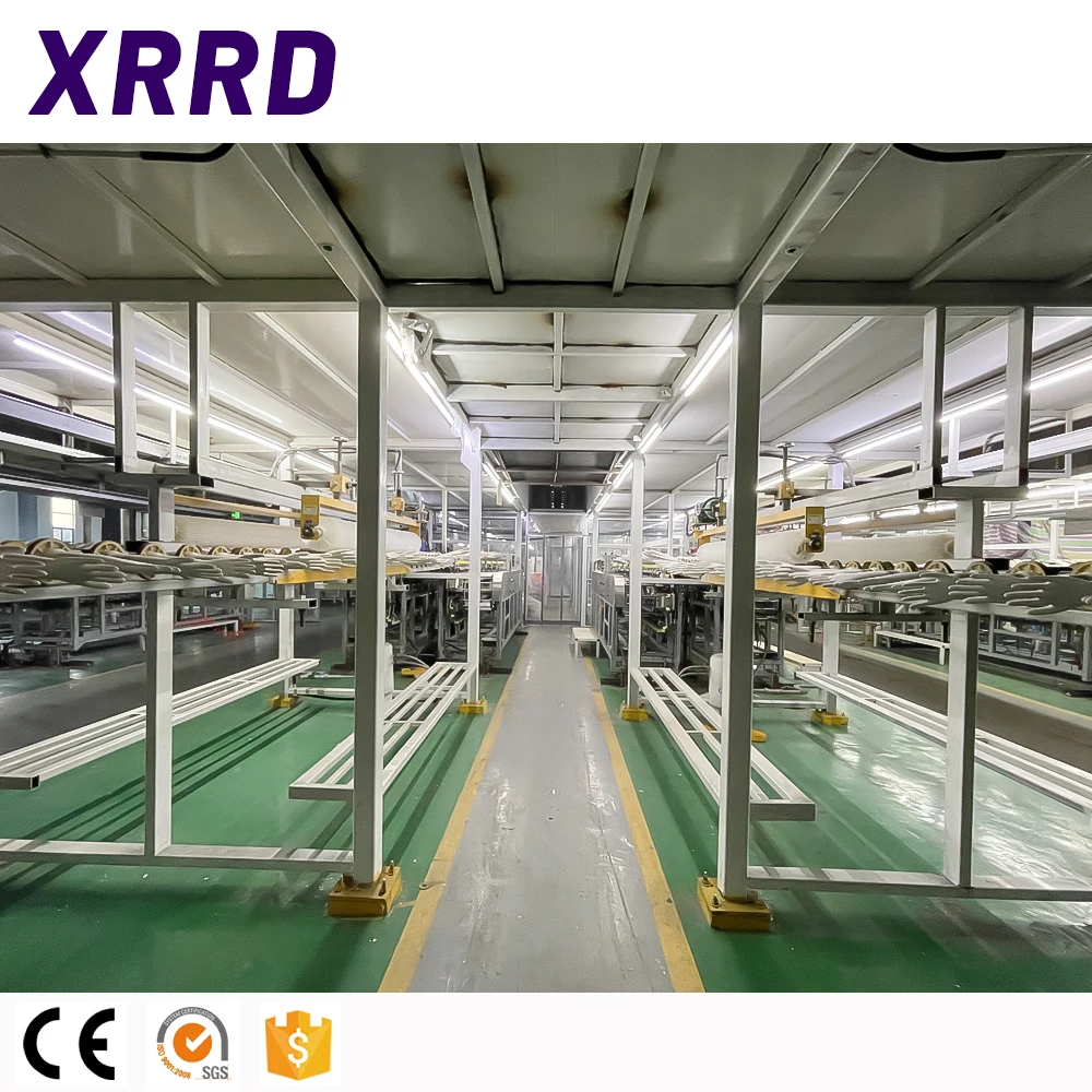 Rubber Latex Gloves Machine Making Production Line in UAE Malaysia