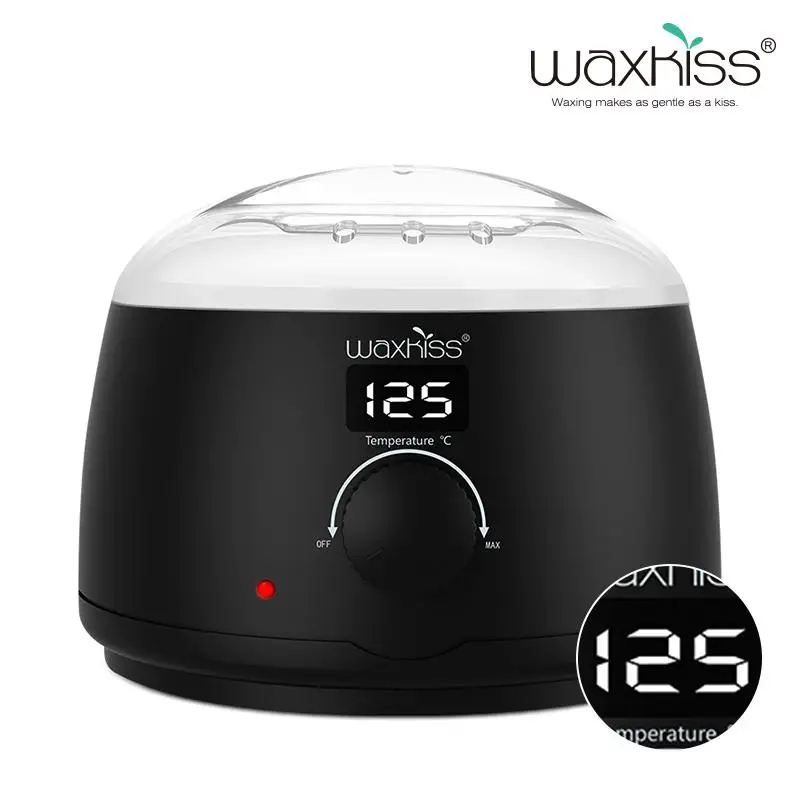 Waxkiss Wholesale 500cc Depilatory Wax Heater Set Private Label Hair Removal Wax Heater Machine Wax Beans Kit